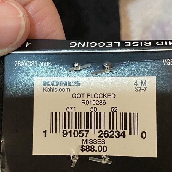 Rock & Republic Got Flocked Kashniere Leggings 4 - Picture 12 of 16